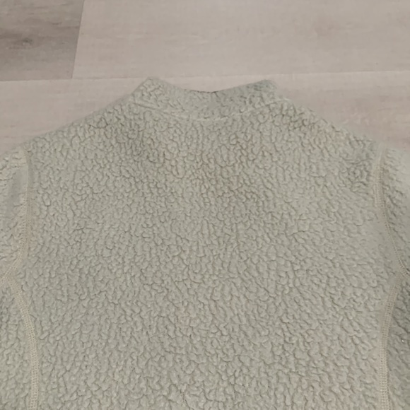 PATAGONIA Women’s 1/4 Quarter Zip Pullover Size Small Wool Tan - Picture 11 of 11